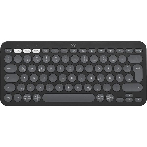 კლავიატურა Logitech L920-011851, Wireless, Bluetooth, USB, Keyboard, Black