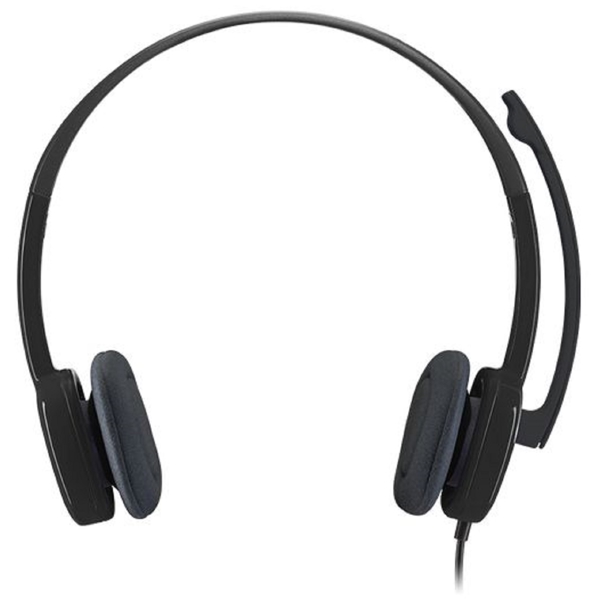 ყურსასმენი Logitech L981-000589 H151, Headset, Wired, 3.5mm, Black