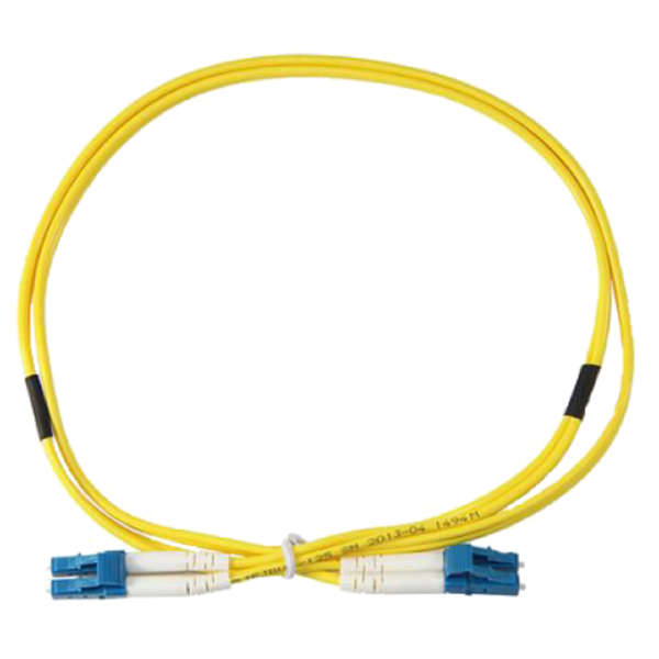 Grandway Patchcord-LU-LU-SM-DU-3mm-5M, Connector, Yellow/Blue