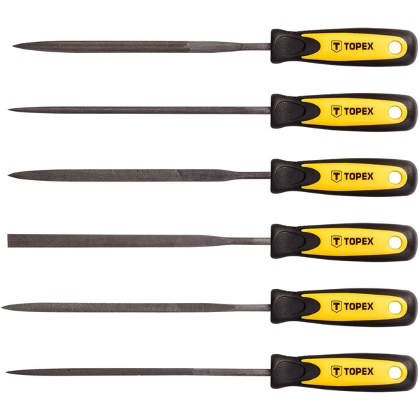 Topex 06A010, 6 Pcs Tool Set, Black/Yellow