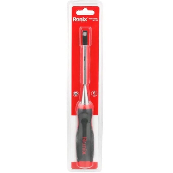 ხის საჭრელი Ronix RH-7106, Wood Chisel, Black/Red