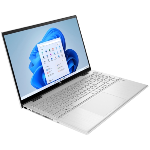 ნოუთბუქი HP 78W15EA Pavilion x360 Convertible 15, 15.6", i5-1235U, 16GB, 512GB SSD, Integrated, W11H, Natural Silver