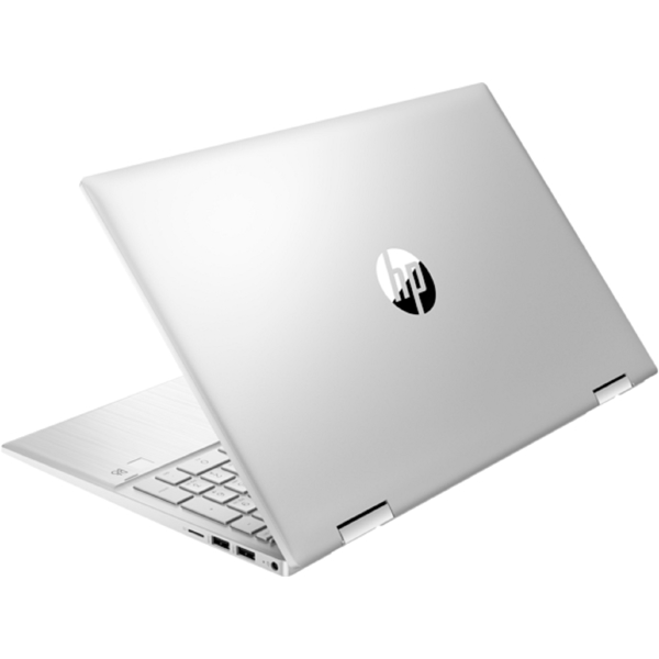 ნოუთბუქი HP 78W15EA Pavilion x360 Convertible 15, 15.6", i5-1235U, 16GB, 512GB SSD, Integrated, W11H, Natural Silver