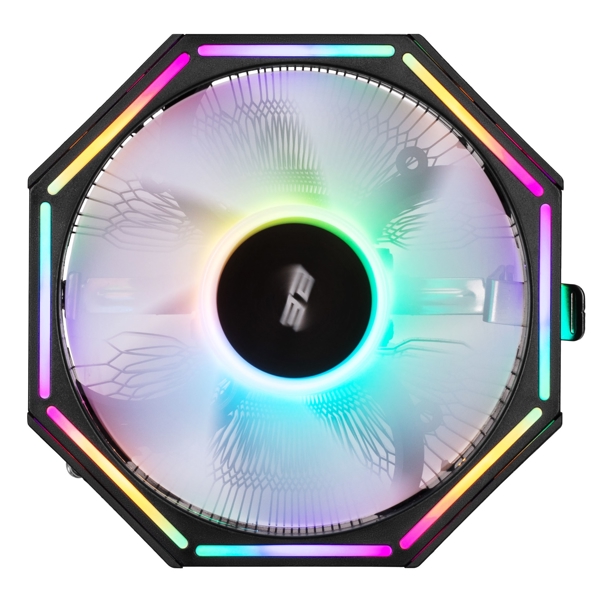 ქულერი 2E 2E-AC120ZP-RGB, 120mm, 2000RPM, Cooler, Black