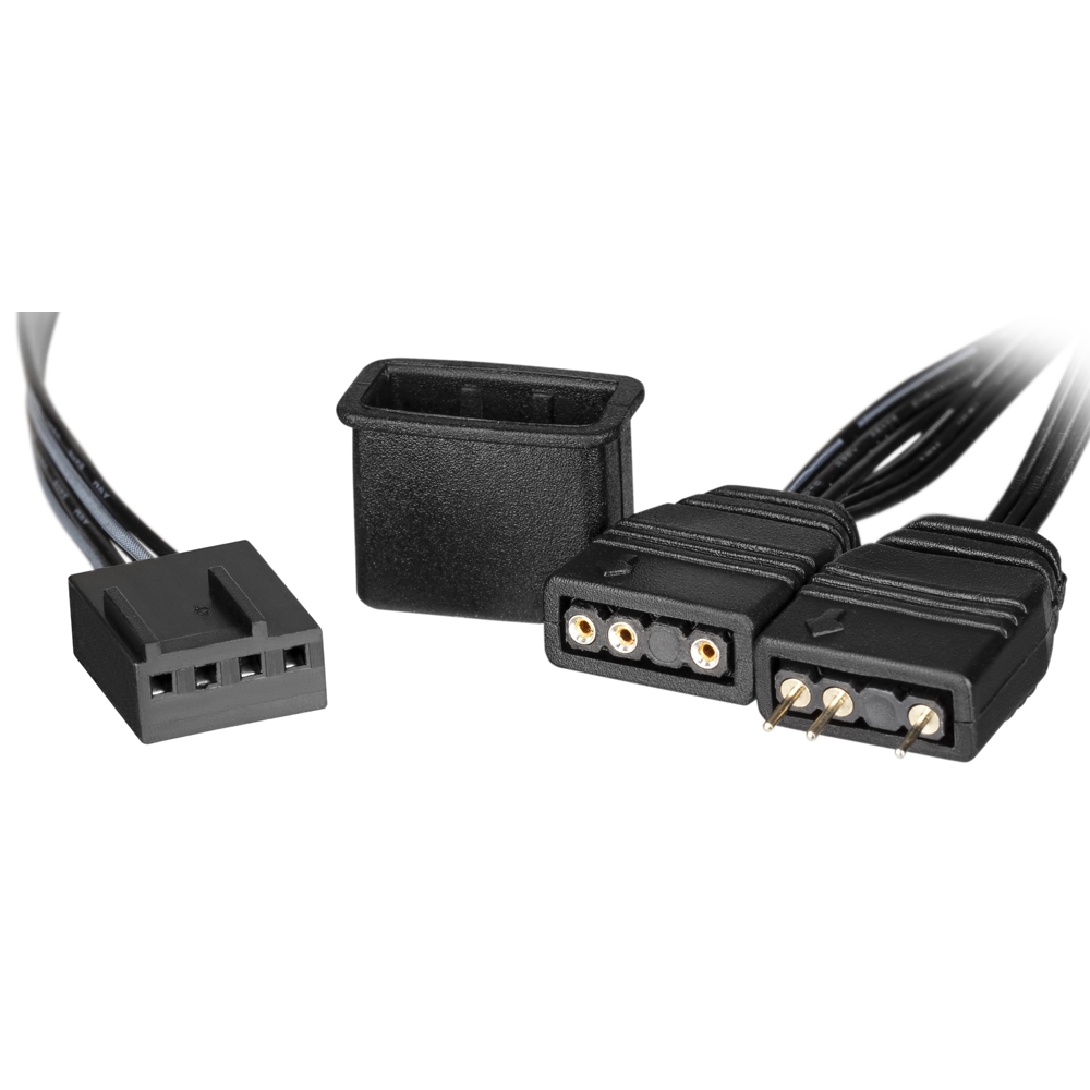 2E 2E-ACF120PA-ARGB, 120mm, 1700RPM, Cooler, Black