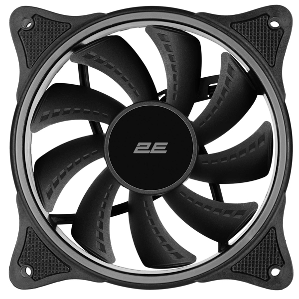 2E 2E-F120OR-ARGB, 120mm, 1200RPM, Cooler, Black