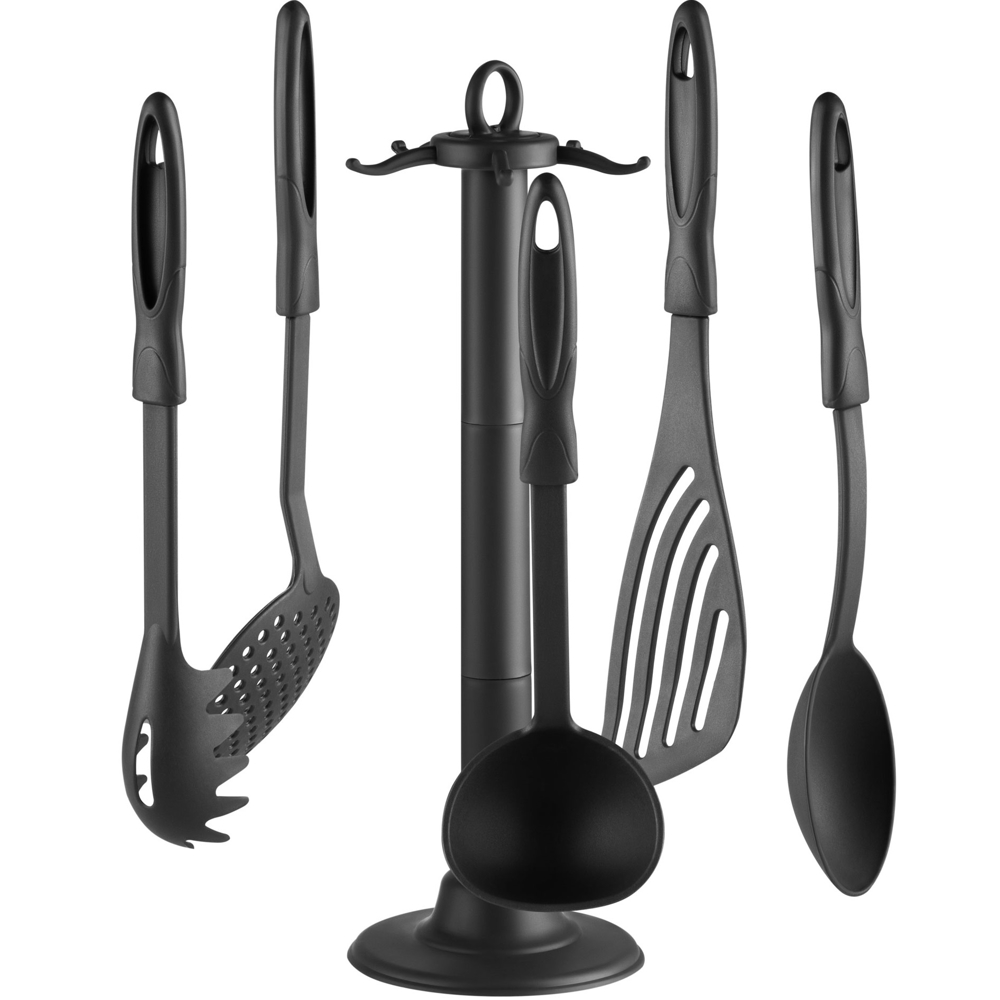 სამზარეულოს ნაკრები Ardesto AR3805GG Gemini Gourmet, Set Of Kitchen Accessories, Black