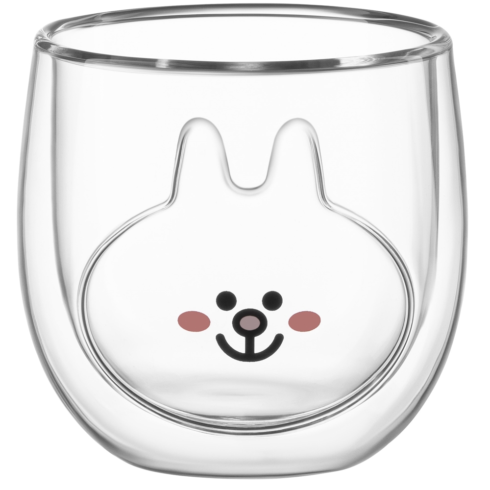 ჭიქების ნაკრები Ardesto AR2630AR Animals, 0.3l, 2Pcs, Cup Set, Transparent