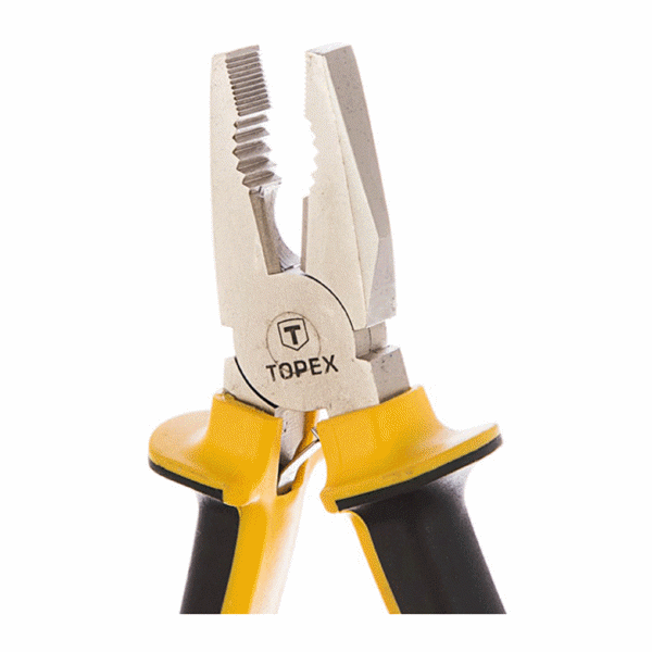 Topex 32D123, Plier, Black/Yellow