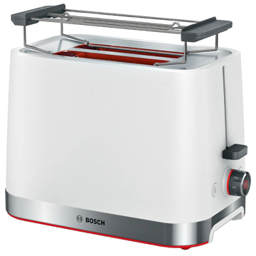 Bosch TAT4M221, 950W, Toaster, White