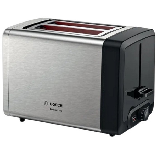 ტოსტერი Bosch TAT4P420, 970W, Toaster, Silver