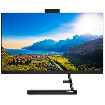 All In One კომპიუტერი Lenovo F0G100WWRK IdeaCentre 3, 23.8", Ryzen 5-7530U, 8GB, 512GB SSD, Integrated, Black