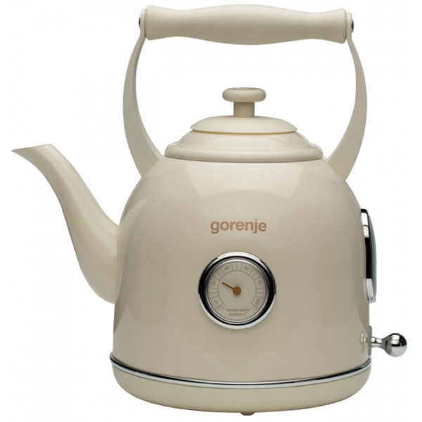 ელექტრო ჩაიდანი Gorenje K17CLIN, 2000W, 1.7L, Electric Kettle, Beige