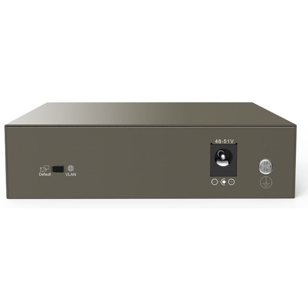 სვიჩი Tenda TEG1105P-4-63W, 5 Port Gigabit, POE + Switch, Curry