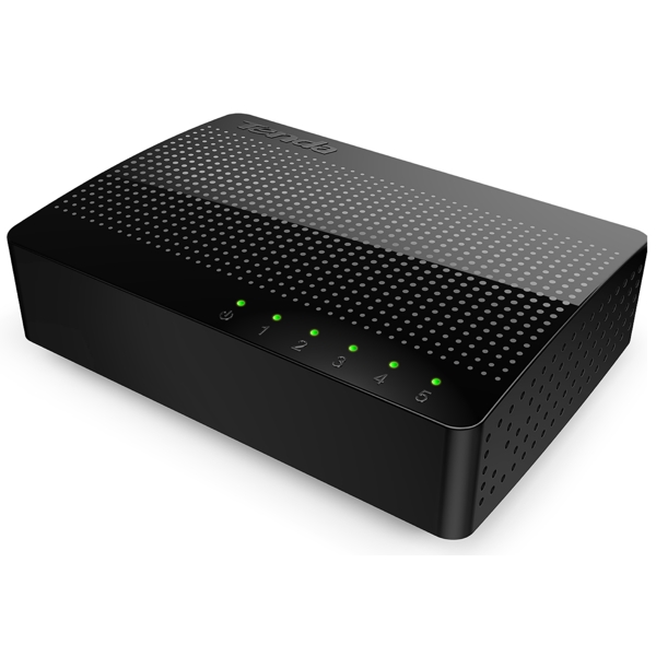 Tenda SG105, 5 Port Gigabit, Switch, Black