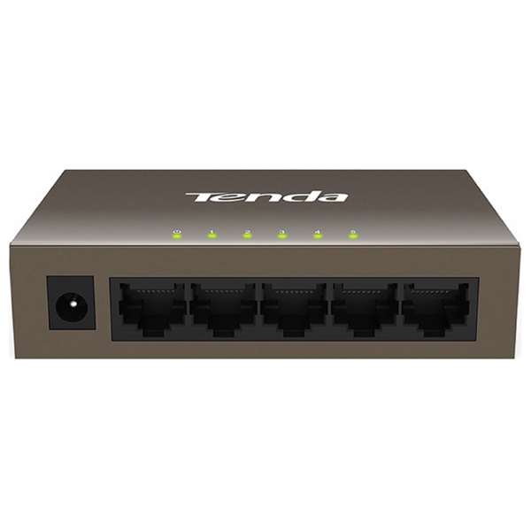 სვიჩი Tenda TEF1005D, 5 Port, Switch, Curry