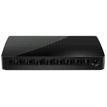 Tenda SG108, 8 Port Gigabit, Switch, Black