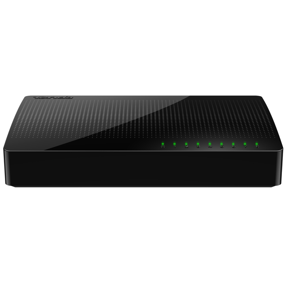 Tenda SG108, 8 Port Gigabit, Switch, Black