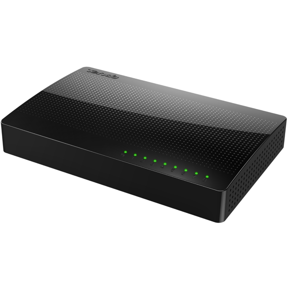 სვიჩი Tenda SG108, 8 Port Gigabit, Switch, Black