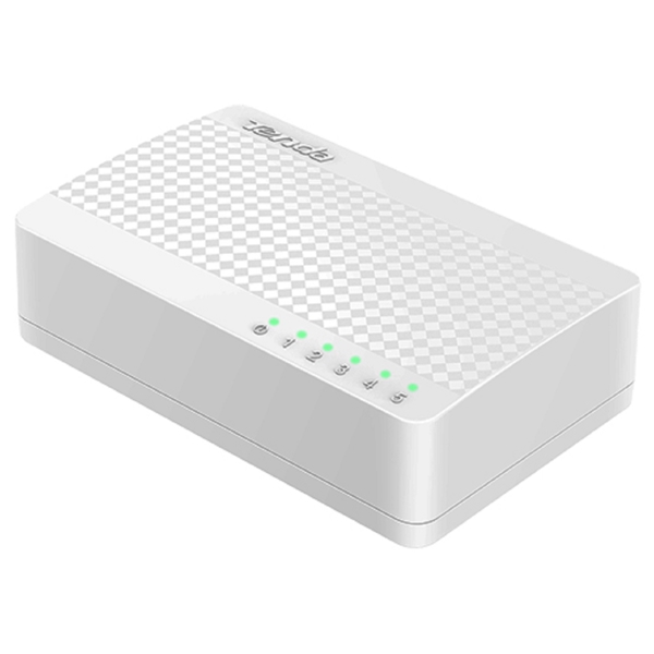 Tenda S105, 5Port, Switch, White