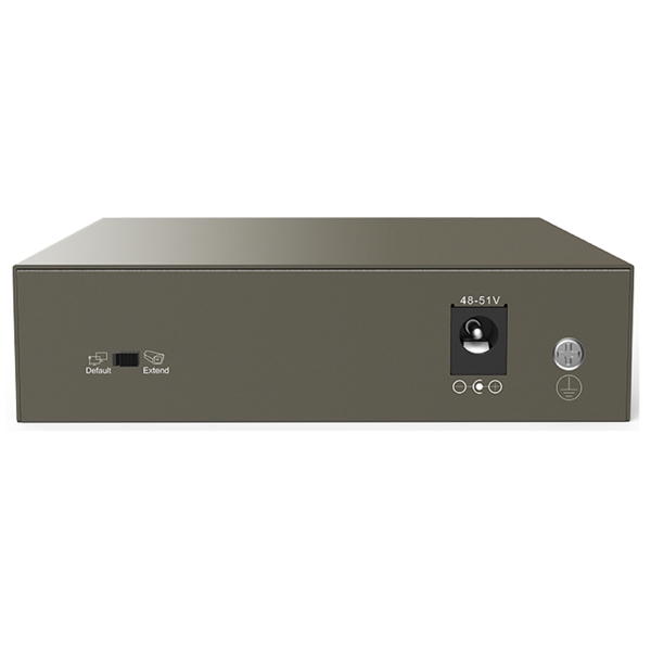 სვიჩი Tenda TEF1105P-4-63W, 5Port, PoE+Switch, Curry