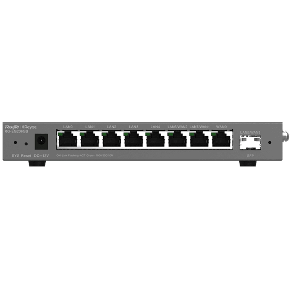 Ruijie RG-EG209GS, 600Mbps, Router, Grey