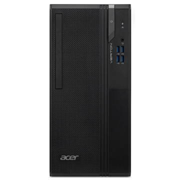 პერსონალური კომპიუტერი Acer DT.VWMMC.01R Veriton S2690G, i3-12100, 8GB, 256GB SSD, Integrated, Black