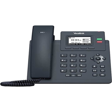 IP ტელეფონი Yealink SIP-T31P, IP Phone, PoE, 2 SIP, Black