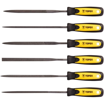 Topex 06A010, 6 Pcs Tool Set, Black/Yellow