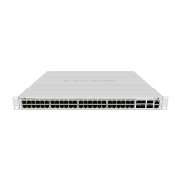 MikroTik 48 Port PoE Switch with Passive PoE 24v, PoE+ at/af, max 800W