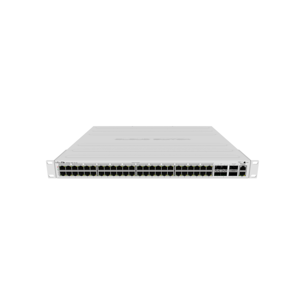 MikroTik 48 Port PoE Switch with Passive PoE 24v, PoE+ at/af, max 800W