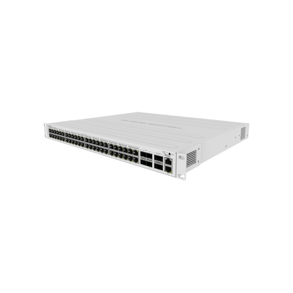 MikroTik 48 Port PoE Switch with Passive PoE 24v, PoE+ at/af, max 800W