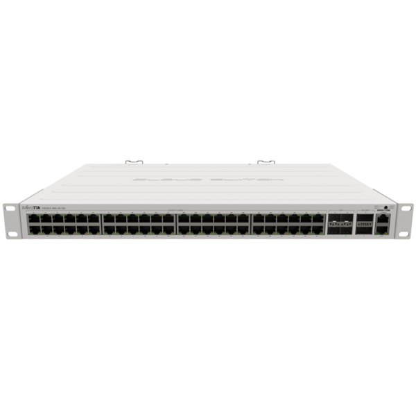 MikroTik CRS354-48G-4S+2Q+RM, 48-Port Gigabit, Switch, White