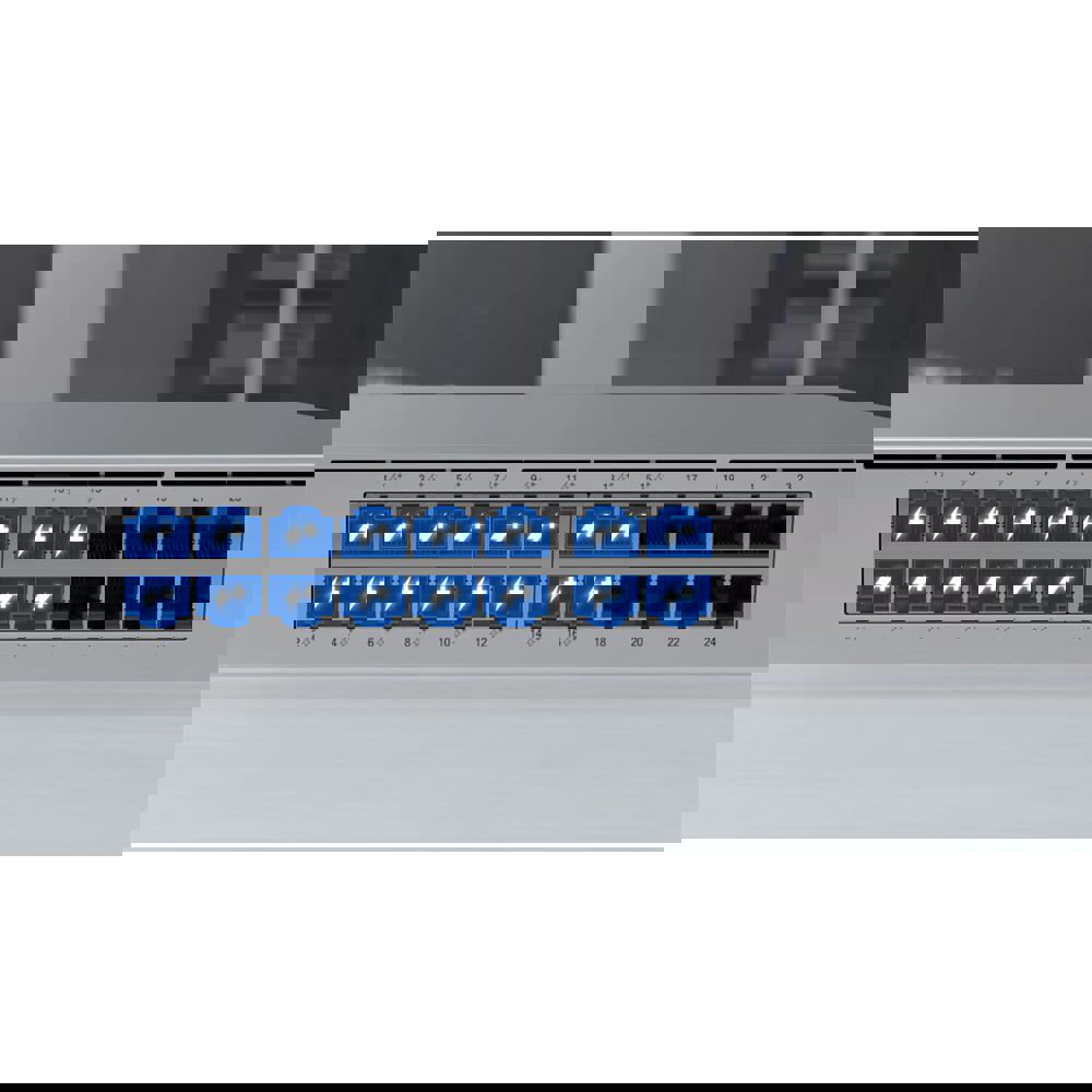 Ubiquiti USW-24-POE, 24-Port Gigabit, PoE + Switch, Silver