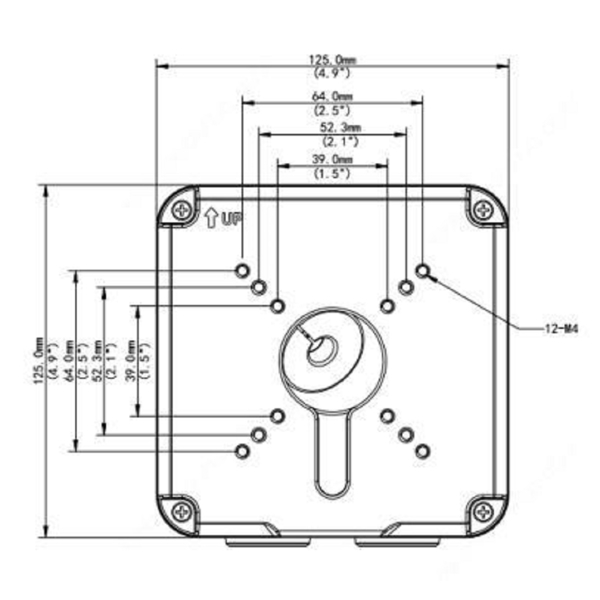 შემაერთებელი ყუთი Uniview TR-JB07-D-IN, Bullet Junction Box, White