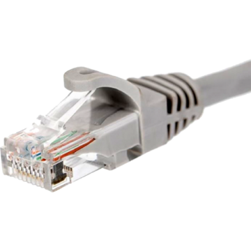 ქსელის კაბელი Nex Patchcord-CAT5e-UTP-0.5M, Lan Cable, 0.5m, Grey