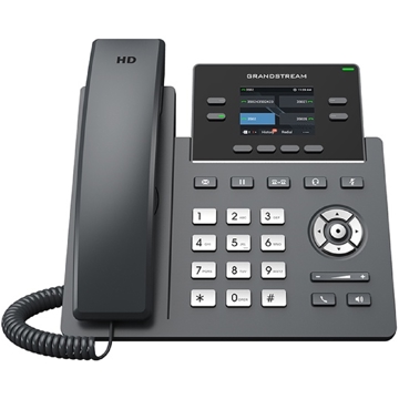 Grandstream GRP2612, IP Phone, 2 SIP, 4 Lines, Black