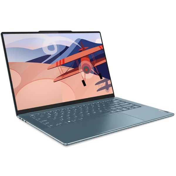 ნოუთბუქი Lenovo 83AA000ERK Yoga Slim 7 14APU8, 14.5", Ryzen 7-7840S, 32GB, 1TB SSD, Integrated, W11H, Tidal Teal