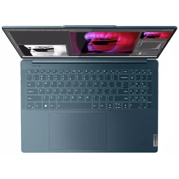 ნოუთბუქი Lenovo 83BY007PRK Yoga Pro 9 16IRP8, 16", i9-13905H, 32GB, 1TB SSD, RTX4060 8GB, W11, Tidal Teal