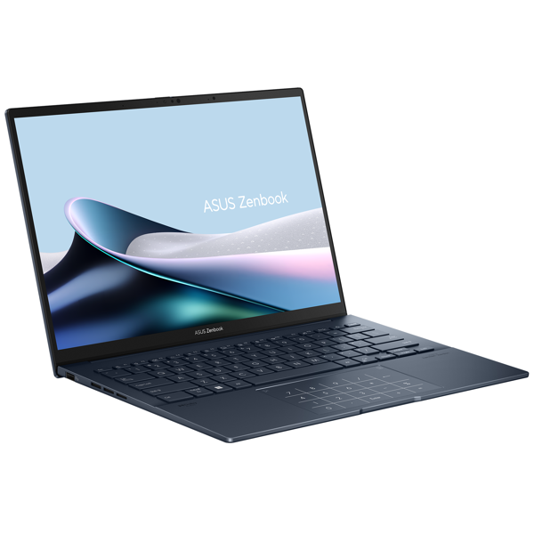 ნოუთბუქი Asus UX3405MA-PP136W ZenBook 14, 14", Ultra-7, 16GB, 1TB SSD, Integrated, W11H, Blue