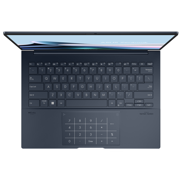 ნოუთბუქი Asus UX3405MA-PP136W ZenBook 14, 14", Ultra-7, 16GB, 1TB SSD, Integrated, W11H, Blue