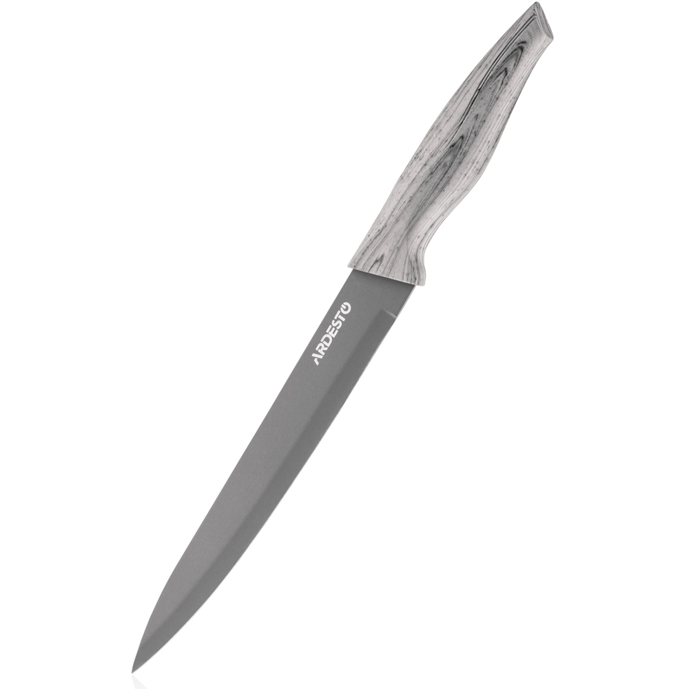 დანების ნაკრები Ardesto AR2105BG Black Mars, 5Pcs, Knife Set, Silver