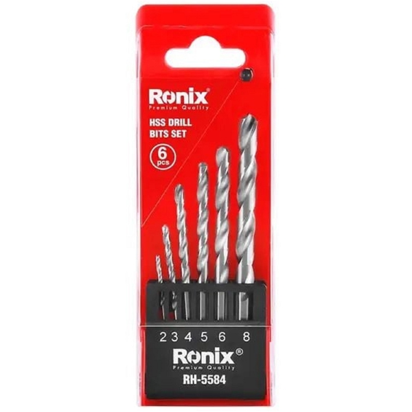 Ronix RH-5584, 6 Pcs Tool Set, Silver