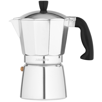  Ardesto AR0806AG Gemini Cremona, 0.24L, Coffee Maker, Stainless Steel