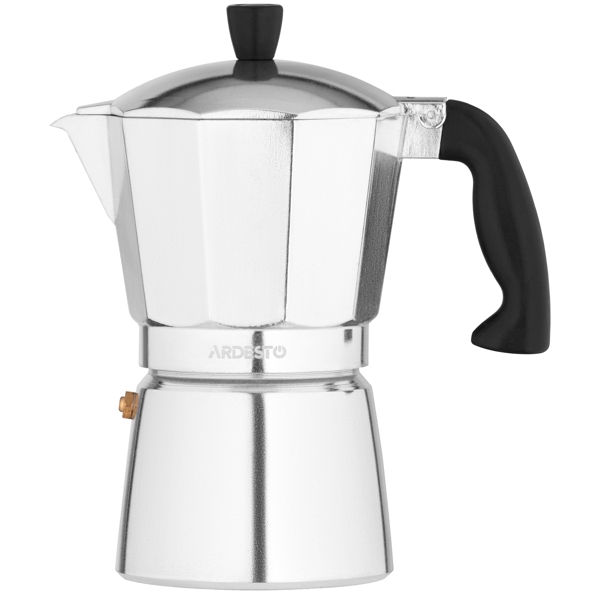  Ardesto AR0806AG Gemini Cremona, 0.24L, Coffee Maker, Stainless Steel