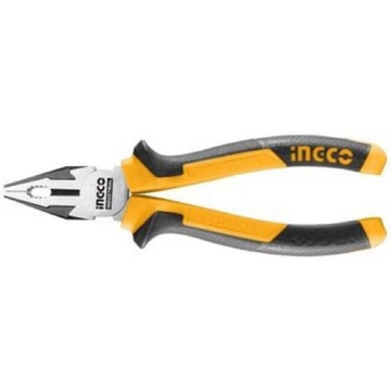 ბრტყელტუჩა Ingco HCP28168, Plier, Black/Yellow