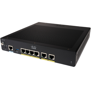 როუტერი Cisco C921-4P 900 Series, Router, Black