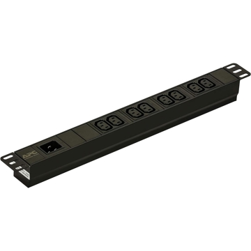 APC EPDU1016B, 8 Socket, 2.5m, Black