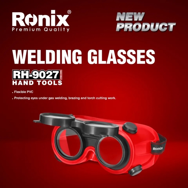 Topex RH-9027, Welding Glasses, Red