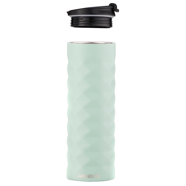 თერმოსი Ardesto AR2640GR Bright City, 400Ml, Thermal Mug, Green